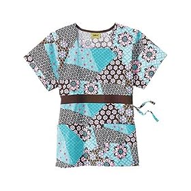Tafford La Diva Square Neck Scrub Top