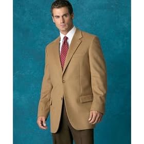 <b>Club Room Two-Button Silk/Wool/Cashmere Blazer</b>