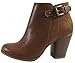 Soda Women's Wahoo Buckle Accent Inner Zip Bootie
