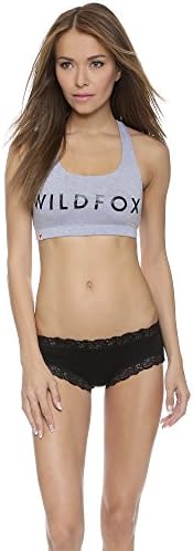 Wildfox Women's Classic Fox Spice Bra, Heather, Medium
