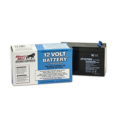12 Volt Battery 7 A Mighty Mule Automatic Gate Opener Car Replacement For St Box eBay