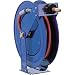 Coxreels Spring-Driven Fuel Hose Reel with Hose, Model# TSHF-N-550, 3/4" Hose ID, 50' Length