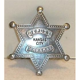 Deputy Marshal Kansas City Obsolete Old West Police Badge Star