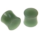 Stone Plug Green Adventurine - Sold as Pair