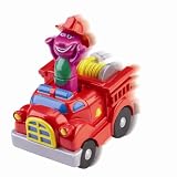 Barney -  Lets Go Push-N-GO Vehicles - Lets Go To The Fire Station