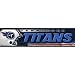 Tennessee Titans - Helmet & Name Bumper Sticker