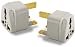 Lewis N. Clark Grounded Great Britain/Africa Adapter Plug Converters & Adapters