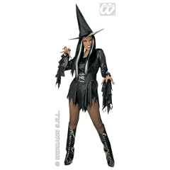 Halloween Kost�m sexy Hexe im Lederrock XL