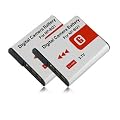 2x Batteria NP-BG1 per Sony CyberShot DSC-HX5, HX7, HX9, H3, H7, H9, H10, H50, N1, N2, T20, T100, W30, W35, W40, W50, W55, W70, W80, W85, W90, W100, W110, W120, W130, W150, W170, W200, W210, W215, W229, W230, W270, W275, W290, W300 etc...