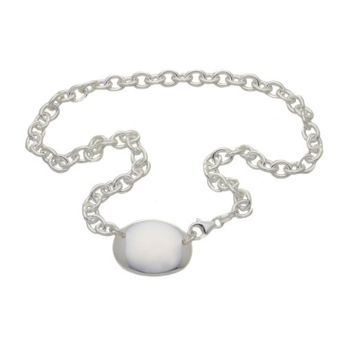 Tuscany Silver Damen-Halskette Belcher / Oval Tag 43 cm - 8.14.2550 Preisvergleich