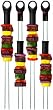 Quirky 14-inch Slide and Serve Skewers, Set of 4