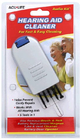 Acu-life Audio Kit Hearing Aid Cleaner Tool #400586