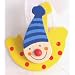 Magnetic wooden note clip - Clown