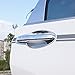 Kust ls3967w Door Exterior Handle Konb Trims Intelligent Style with 3 Keys Holes,Pack of 4 Pieces of Chrome Plating Material Trims Fit for 2015/16 Honda Crv)