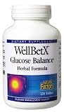 WellBetX Glucose Balance Herbal Formula by Natural Factors 120 Tablets Well Bet X