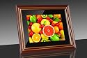 Opteka ILW15 Illusions Mirror 15-Inch Digital Picture Frame with 1GB Built-In Memory (Wood)