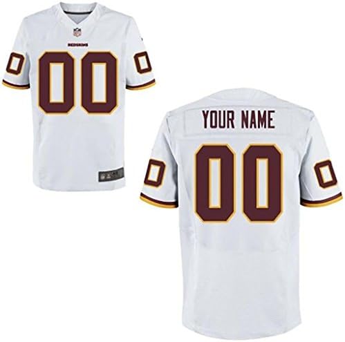 HWHUW Customized Football Jersey-White Elite Man Size 44