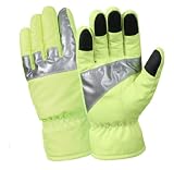 Rothco Safety Green Gloves with Reflective Tape