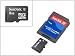 8GB microSD SDHC Speicherkarte 8192MB inkl. Adapter auf SD, SanDisk, TransFlash, DISAGU® Bundle - 5 Jahre Garantie -