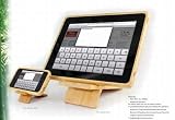 Apple Ipad Case, Apple Ipad Stand Natural Bamboo Design for Apple Ipad Tablet 16gb, 32gb, 64gb Wifi + 3g