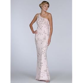 Formal Evening Gown. Silk Dress for Prom, Party, Wedding by Sean Collection (8341)