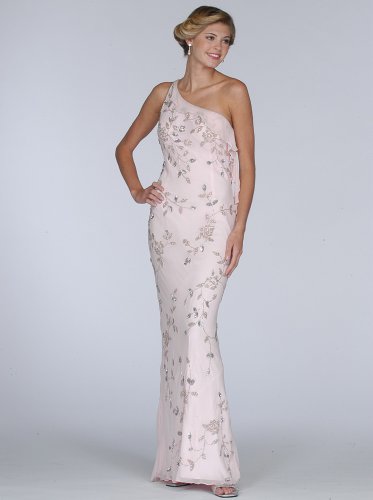 Formal Evening Gown. Silk Dress for Prom, Party, Wedding by Sean Collection (8341)