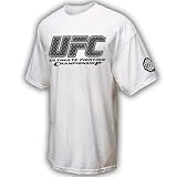 Mens UFC Fence Logo Short Sleeve T shirt White, Large 41Az46hb JL. SL160 Mens UFC Fence Logo Short Sleeve T shirt White, Large