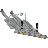 プラレール J-24 車両基地 (直線レール(グレー)2本・車止め(グレー)2個付)