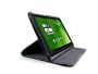 Etui DURAGADGET Luxe Noir avec Port de Maintien rotatif 360� pour tablette Acer Iconia Tab A500