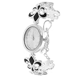 GP Designs Women's Fleur De Lis Toggle Watch