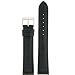 Watch Band Genuine Leather Extra Long Black Alligator Grain 20 millimeter Tech Swiss