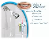 DENTAL SHOWER H2ORAL IRRIGATOR FLOSS