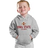 Iowa State Cyclones Kids 4-7 Grey adidas Tackle Twill Hooded Sweatshirt
