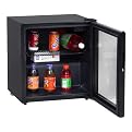 Avanti Beverage Cooler with Glass Door - Black (1.7 cu. ft.)