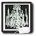 Florene Art Deco & Nouveau - 1920s Chrystal Chandelier - Mouse Pads