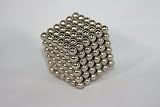 DynoCube.com (TM) - The Original: 216 Super Premium Rare Earth Magnet Spheres (Keep Away from All Children)