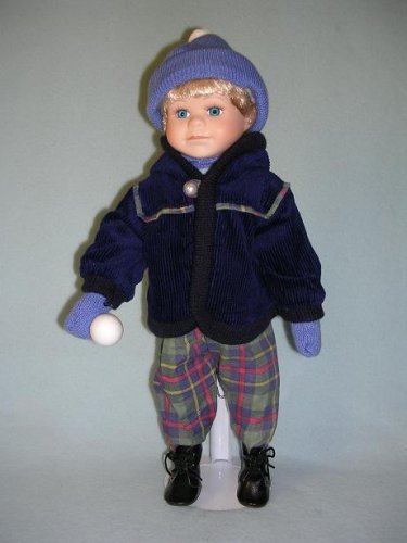 Childrens Toyshop  Toys : Porcelain Doll Josh