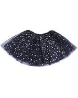 Jastore&reg; Girls Layered Stars Sequins Tutu Skirt Princess Ballet Dance Dress