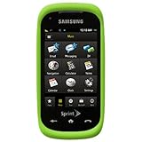 Amzer Silicone Skin Jelly Case for Samsung Instinct HD SPH-M850 (Green)
