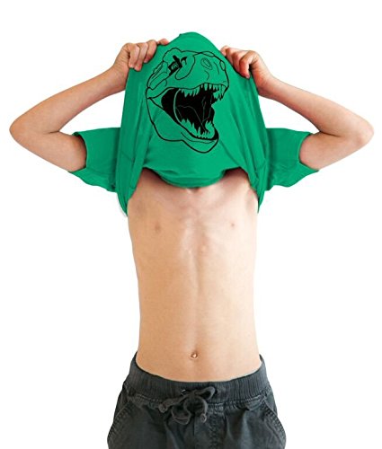 Youth Ask Me About My T-Rex T Shirt Funny Flip Up Trex Shirts For Kids