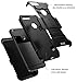 Google Pixel XL Case, E LV Belt Swivel Clip / Kickstand - Dual Layer Armor Holster Defender Full Body Protective Case Cover for Google Pixel XL - [BLACK]