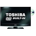 Toshiba 32DV502B 32-inch Widescreen HD Ready LCD TV with Freeview and Built-in DVD Player - Black (New for 2012)
