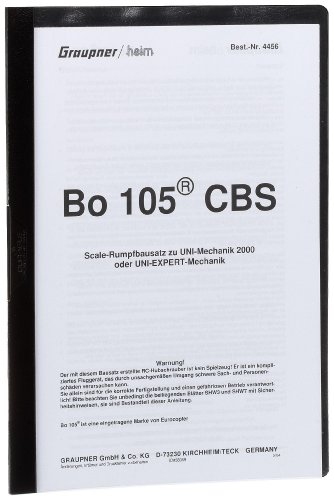 Graupner 4456.200 - Bauanleitung Bo 105, Deutsch