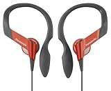 Review Panasonic RP-HS33E-R / Panasonic RP-HS33E-R Water Resistant Sports Earphones - Red
