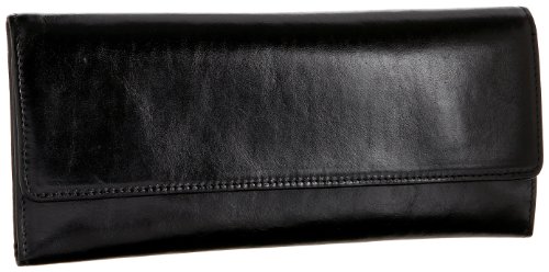 HOBO INTERNATIONAL Sadie Tri-Fold Continental Wallet,Black,one size HOBO INTERNATIONAL Sadie Tri-Fold Continental Wallet,Black,one size