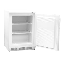 Nor-Lake Scientific LF041WWW/0M Painted White Undercounter Manual Defrost Freezer, 115V, 60Hz, 3.5 cu ft Capacity, 23-5/8" W x 33-1/2" H x 24-7/8" D, -10 to -20 Degree C