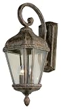 2 Light Burnished Rust Outdoor Wall Lantern - B0029YD5YS