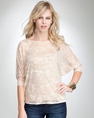 Foil Burnout Drape Tee