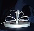 Ribbon - Satin Ribbon- 3/8" Single Face 100 Yards (300 FT) - White - Sewing - Craft - Wedding Favors