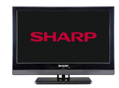 Sharp LC 19SH7E-BK - 19 LCD TV - widescreen - 720p - HDTV - black
